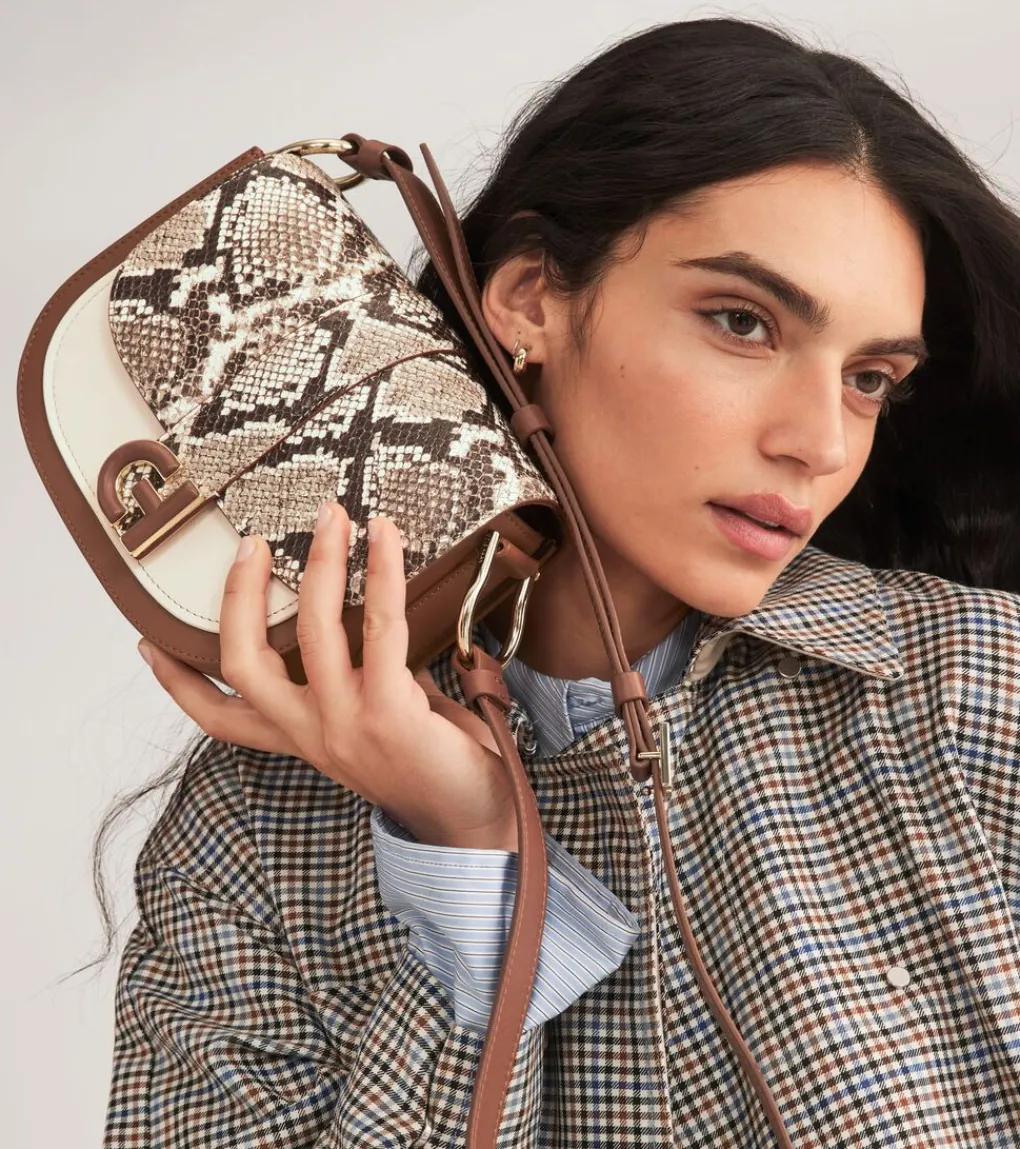 Women Cole Haan CROSSBODY BAGS|CROSSBODY BAGS^Essential Mini Saddle