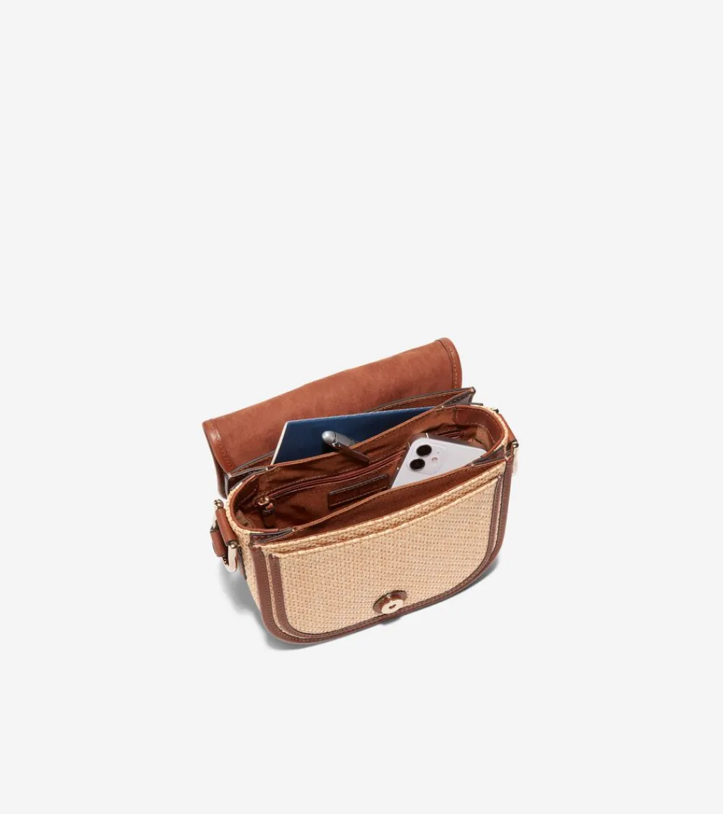 Women Cole Haan CROSSBODY BAGS|CROSSBODY BAGS^Essential Mini Saddle