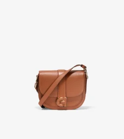 Women Cole Haan CROSSBODY BAGS|CROSSBODY BAGS^Essential Mini Saddle Bag