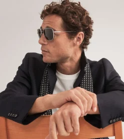 Women Cole Haan SUNGLASSES|SUNGLASSES^Flexible Navigator Sunglasses