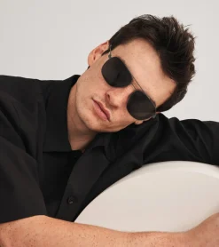 Women Cole Haan SUNGLASSES|SUNGLASSES^Flexible Navigator Sunglasses