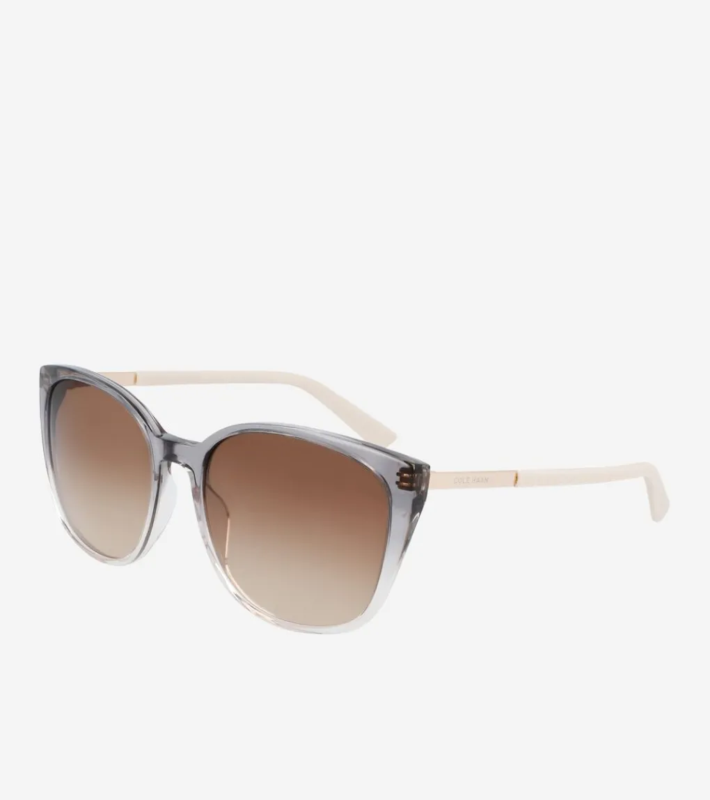 Women Cole Haan SUNGLASSES|SUNGLASSES^Flexible Square Cat Eye Sunglasses