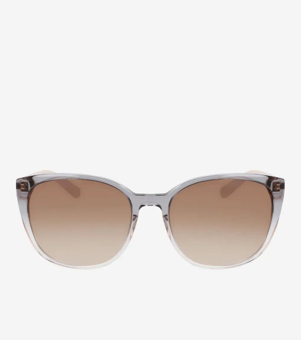Women Cole Haan SUNGLASSES|SUNGLASSES^Flexible Square Cat Eye Sunglasses
