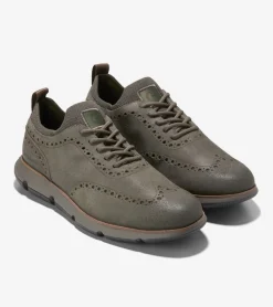 Cole Haan DRESS SHOES|OXFORDS^Men&rsquo;s 4.ZER&Oslash;GRAND Wingtip Oxfords