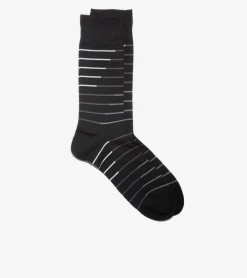 Cole Haan SOCKS|SOCKS^Men's Broken Stripe Dress Crew Socks