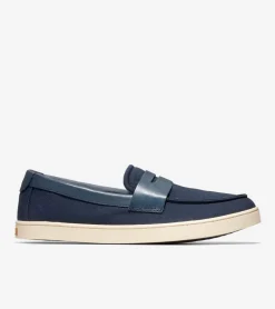Cole Haan LOAFERS & DRIVERS^Men's Canvas Pinch Weekender Penny Loafers