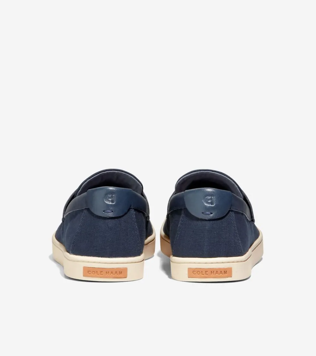 Cole Haan LOAFERS & DRIVERS^Men's Canvas Pinch Weekender Penny Loafers