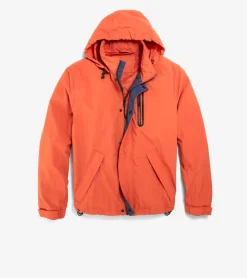 Cole Haan RAIN JACKETS|COATS & JACKETS^Men's Crinkle Rain Jacket