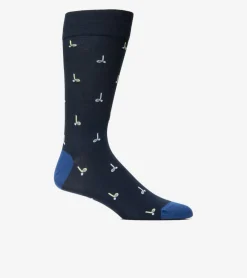 Cole Haan SOCKS|SOCKS^Men's Golf Club Dress Crew Socks