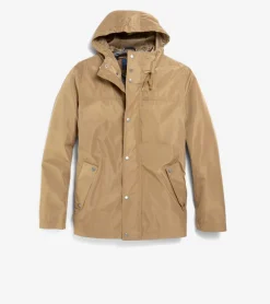 Cole Haan RAIN JACKETS|COATS & JACKETS^Men's Hooded Rain Jacket