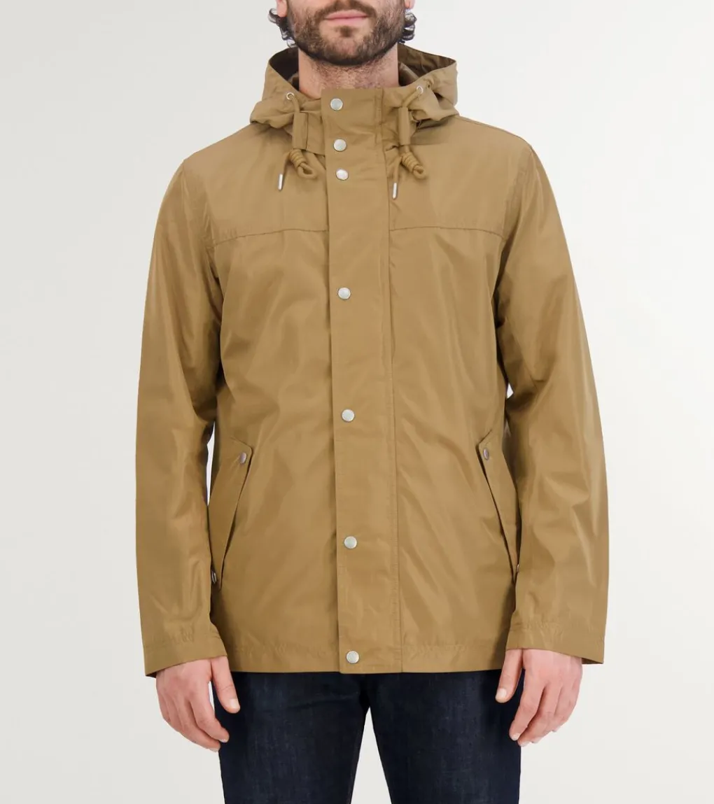 Cole Haan RAIN JACKETS|COATS & JACKETS^Men's Hooded Rain Jacket
