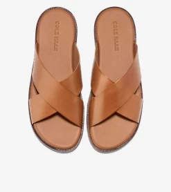 Cole Haan SANDALS^Men's Nantucket Cross Strap Sandals