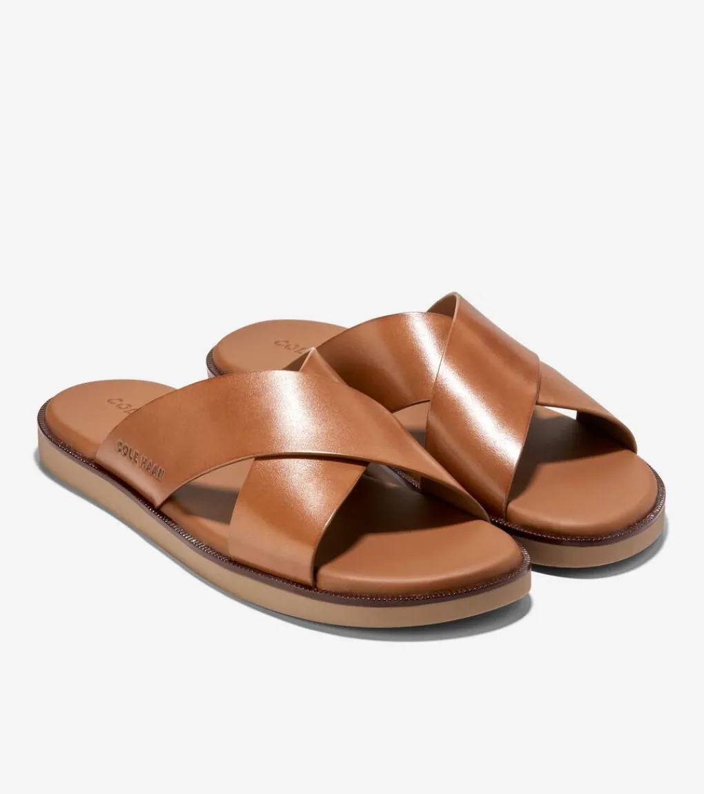 Cole Haan SANDALS^Men's Nantucket Cross Strap Sandals