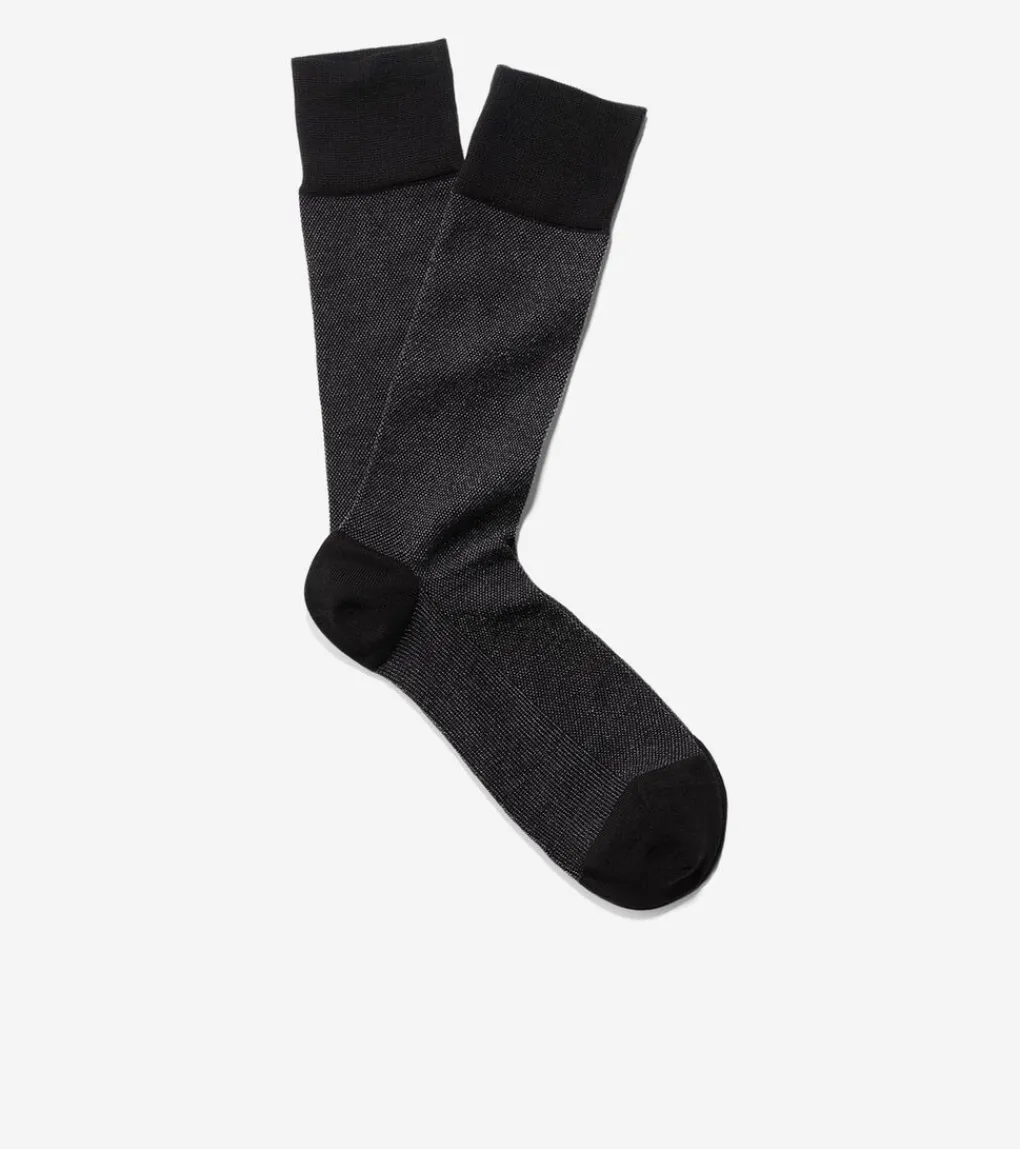 Cole Haan SOCKS|SOCKS^Men's Pique Crew Socks