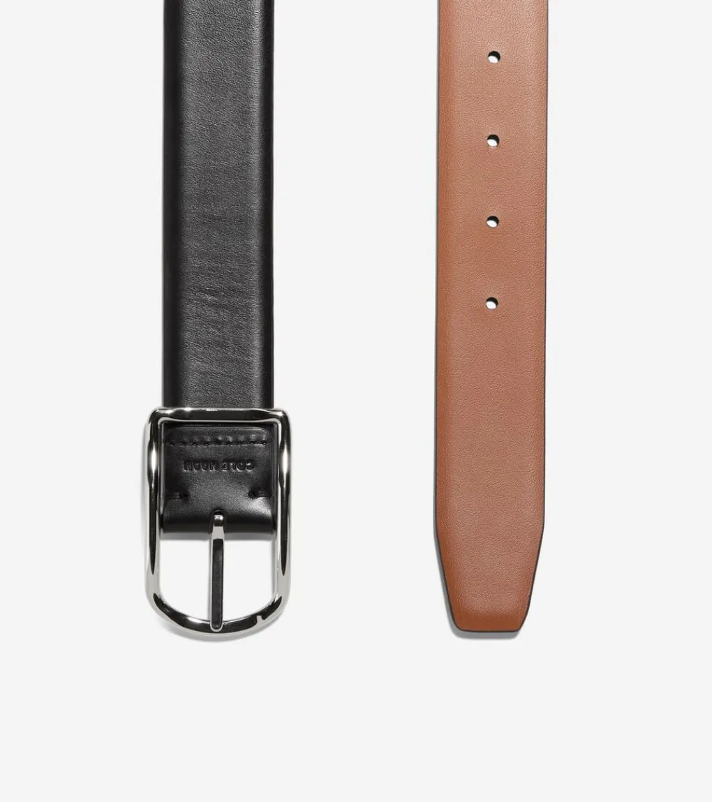 Cole Haan BELTS|BELTS^Men's Reversible Center Bar Belt