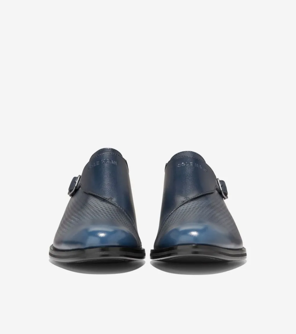 Cole Haan DRESS SHOES|OXFORDS^Men's Washington Grand Laser Monk Strap Shoes