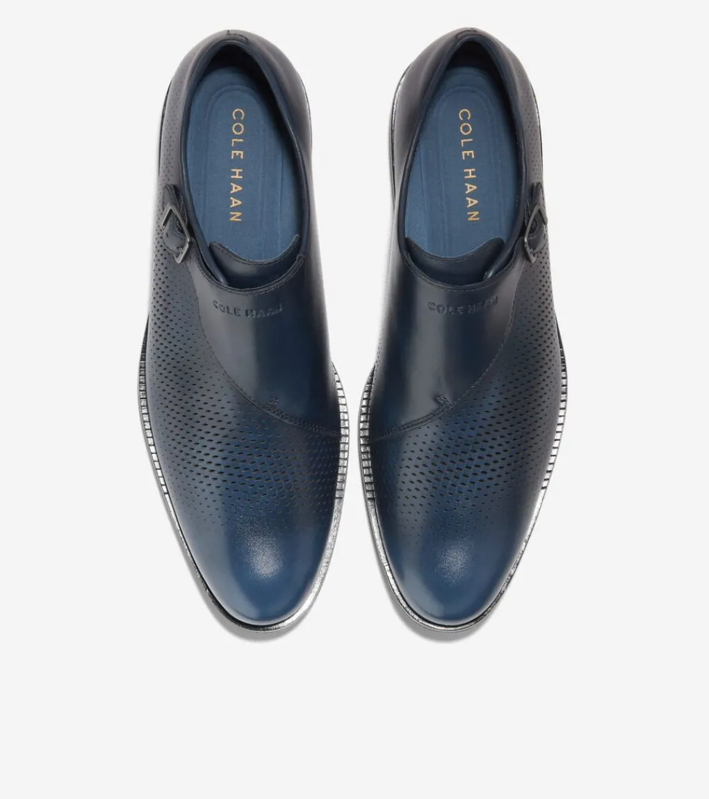 Cole Haan DRESS SHOES|OXFORDS^Men's Washington Grand Laser Monk Strap Shoes