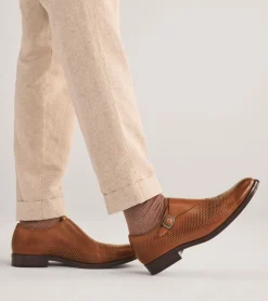 Cole Haan DRESS SHOES|OXFORDS^Men's Washington Grand Laser Monk Strap Shoes