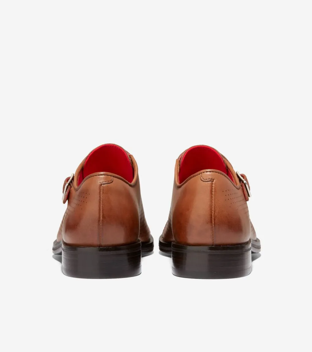 Cole Haan DRESS SHOES|OXFORDS^Men's Washington Grand Laser Monk Strap Shoes