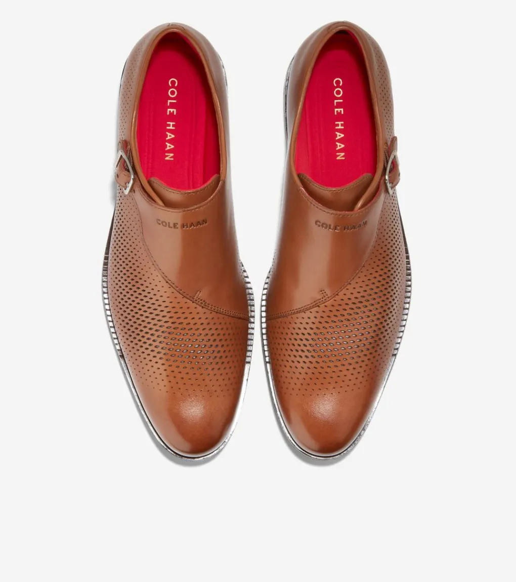 Cole Haan DRESS SHOES|OXFORDS^Men's Washington Grand Laser Monk Strap Shoes