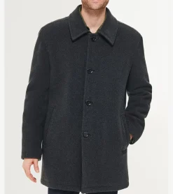 Cole Haan COATS & JACKETS|OUTERWEAR^Men's Wool Car Coat