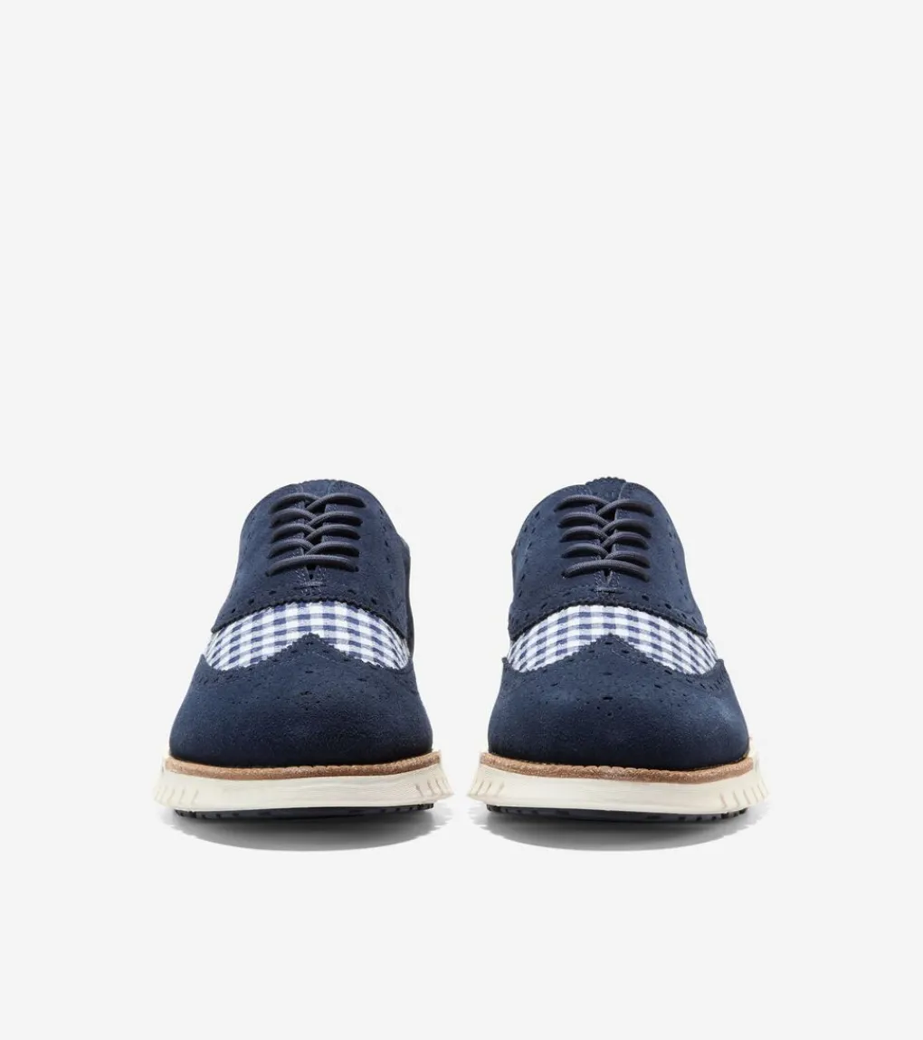 Cole Haan OXFORDS^Men's ZERØGRAND Remastered Lined Wingtip Oxfords