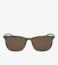 Women Cole Haan SUNGLASSES|SUNGLASSES^Rectangle Flex Horn-Rimmed Sunglasses