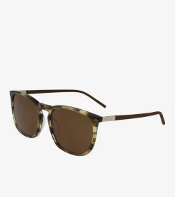 Women Cole Haan SUNGLASSES|SUNGLASSES^Rectangle Flex Horn-Rimmed Sunglasses