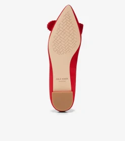 Women Cole Haan FLATS & SLIP-ONS|DRESS SHOES^Women's Bellport Bow Skimmer Flats