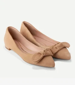 Women Cole Haan FLATS & SLIP-ONS|DRESS SHOES^Women's Bellport Bow Skimmer Flats
