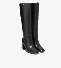 Women Cole Haan BOOTS^Women's Chrystie Square Toe Tall Boot