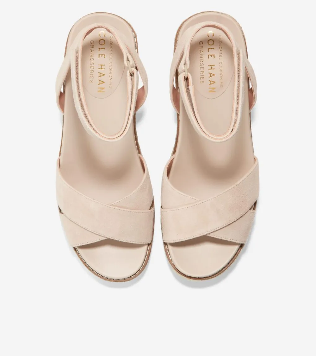 Women Cole Haan DRESS SHOES|ESPADRILLES^Women's Cloudfeel Espadrille Wedge Sandal