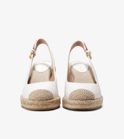 Women Cole Haan DRESS SHOES|ESPADRILLES^Women's Cloudfeel Espadrille Sling Back Wedges