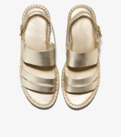 Women Cole Haan ESPADRILLES|SANDALS^Women's Cloudfeel Tilden Ankle Strap Sandals