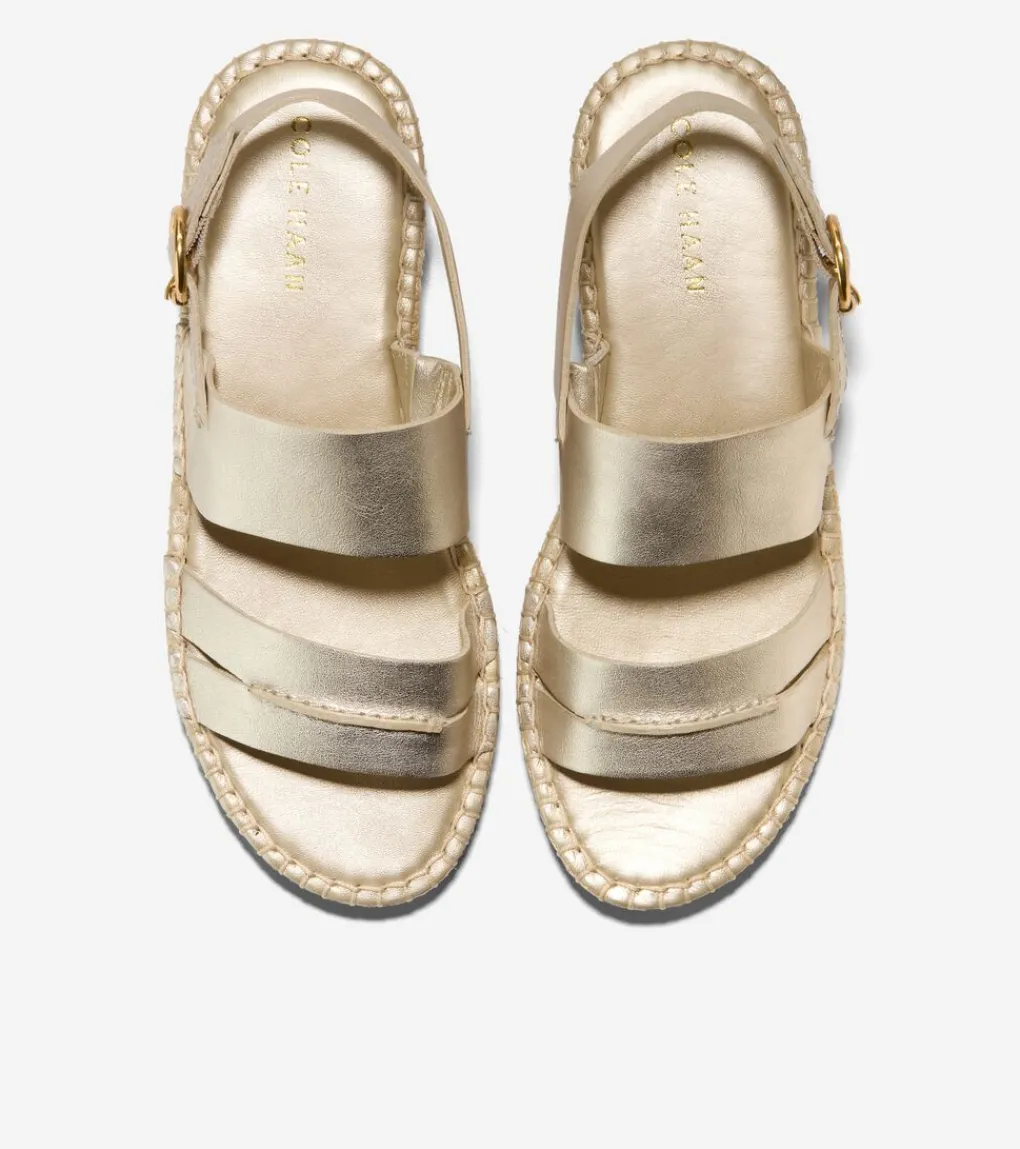 Women Cole Haan ESPADRILLES|SANDALS^Women's Cloudfeel Tilden Ankle Strap Sandals