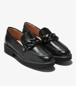 Women Cole Haan DRESS SHOES|LOAFERS & DRIVERS^Women's Geneva Chain Loafers