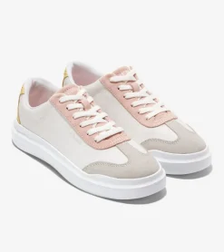 Women Cole Haan SNEAKERS^Women's GrandPr&oslash; Rally Canvas T-Toe Sneakers