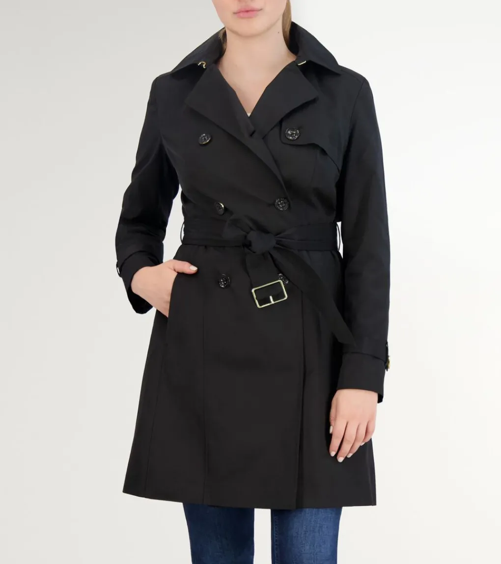 Women Cole Haan BLAZER & TRENCH JACKETS|JACKETS & COATS^Women's Hooded Trench Coat