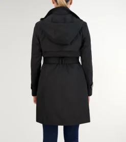 Women Cole Haan BLAZER & TRENCH JACKETS|JACKETS & COATS^Women's Hooded Trench Coat