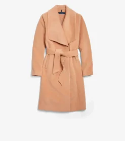 Women Cole Haan BLAZER & TRENCH JACKETS|JACKETS & COATS^Women's Luxe Maxi Wrap Coat
