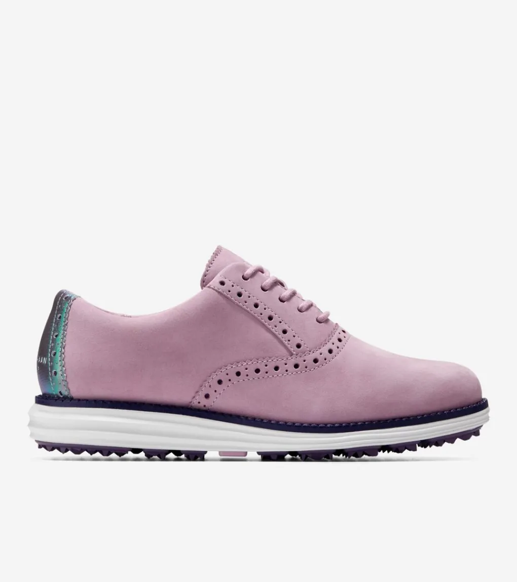 Women Cole Haan GOLF SHOES|OXFORDS^Women's ØriginalGrand Waterproof Shortwing Golf Shoes