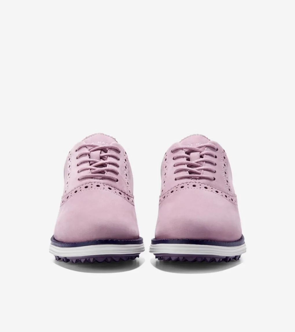 Women Cole Haan GOLF SHOES|OXFORDS^Women's ØriginalGrand Waterproof Shortwing Golf Shoes