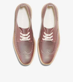 Women Cole Haan OXFORDS^Women's &Oslash;riginalGrand Platform Wingtip Oxfords