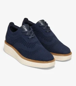 Women Cole Haan OXFORDS^Women's &Oslash;riginalGrand Platform Wingtip Oxfords