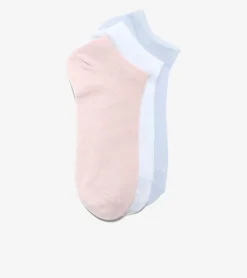 Women Cole Haan SOCKS|SOCKS^Women's 3-Pack Solid Soft Low-Cut Socks