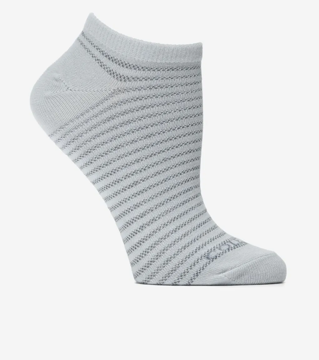 Women Cole Haan SOCKS|SOCKS^Women's 3-Pack Stripe Soft Low-Cut Socks