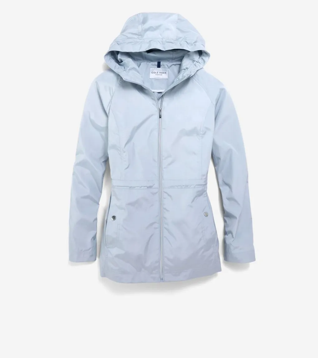 Women Cole Haan SOFTSHELL JACKETS|RAIN JACKETS^Women's Packable Travel Rain Anorak