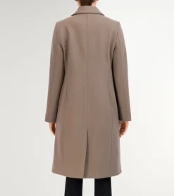 Women Cole Haan WOOL COATS & JACKETS|BLAZER & TRENCH JACKETS^Women's Slick Wool Asymmetric Coat