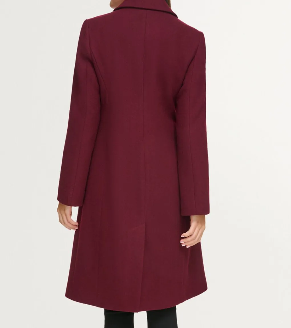 Women Cole Haan WOOL COATS & JACKETS|BLAZER & TRENCH JACKETS^Women's Slick Wool Asymmetric Coat