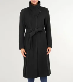 Women Cole Haan WOOL COATS & JACKETS|BLAZER & TRENCH JACKETS^Women's Slick Wool Long Coat
